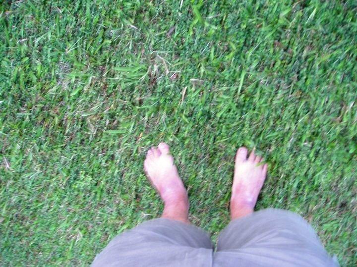 Stepping On the Grass
